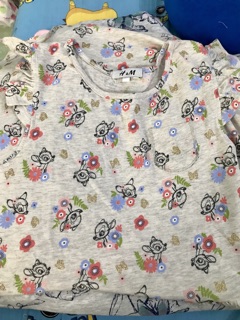 Đầm bé gái size đai H&m