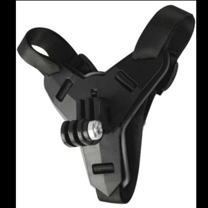 Dây đeo mũ bảo hiểm màu đen cho Gopro Yi Osmo Action | BigBuy360 - bigbuy360.vn
