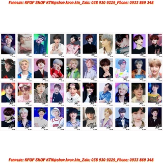 SÉT CARD CHỮ KÍ SUGA BTS (NHIỀU MẪU)