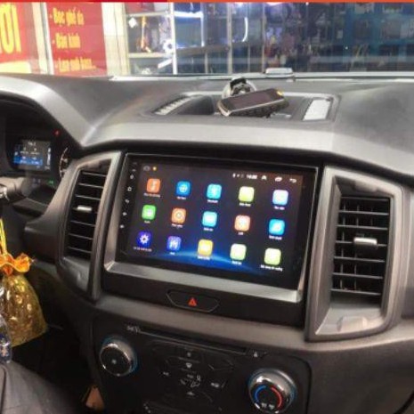 Màn hình Android 10 inch cắm sim 4G cho Ford Ranger có Canbus hiển thị thông tin