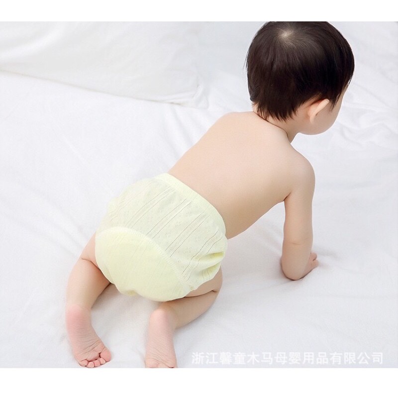 Quần bỏ bỉm Bochi siêu mỏng siêu mát có khoá chống tràn - Size M,L(9-16kg)