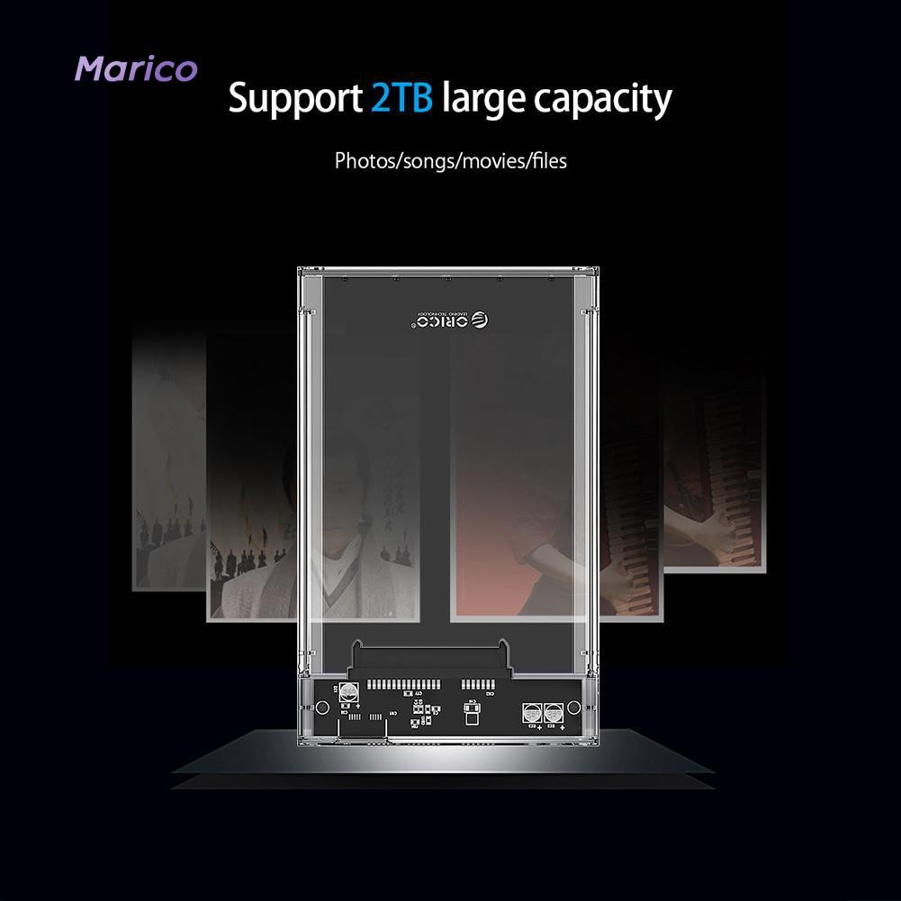 ORICO Hộp Đựng Ổ Cứng Ngoài 2.5in Sata Usb 3.0 Hdd Ốp | BigBuy360 - bigbuy360.vn