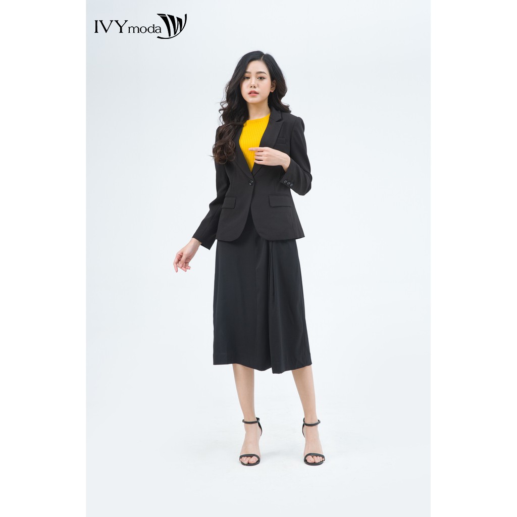 Áo Vest nữ Basic công sở IVY moda MS 67P0160