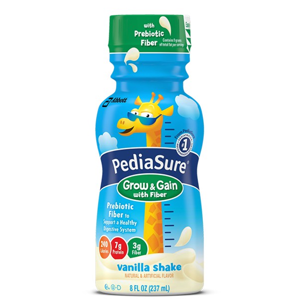 Sữa nước Pediasure Mỹ đủ vị Vani / Dâu / Socola / Xơ 237ml(chai)