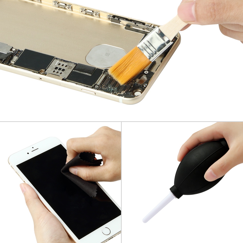 Bàn Chải Nylon Bơm Khí Vệ Sinh Bảng Mạch Điện Thoại Di Động