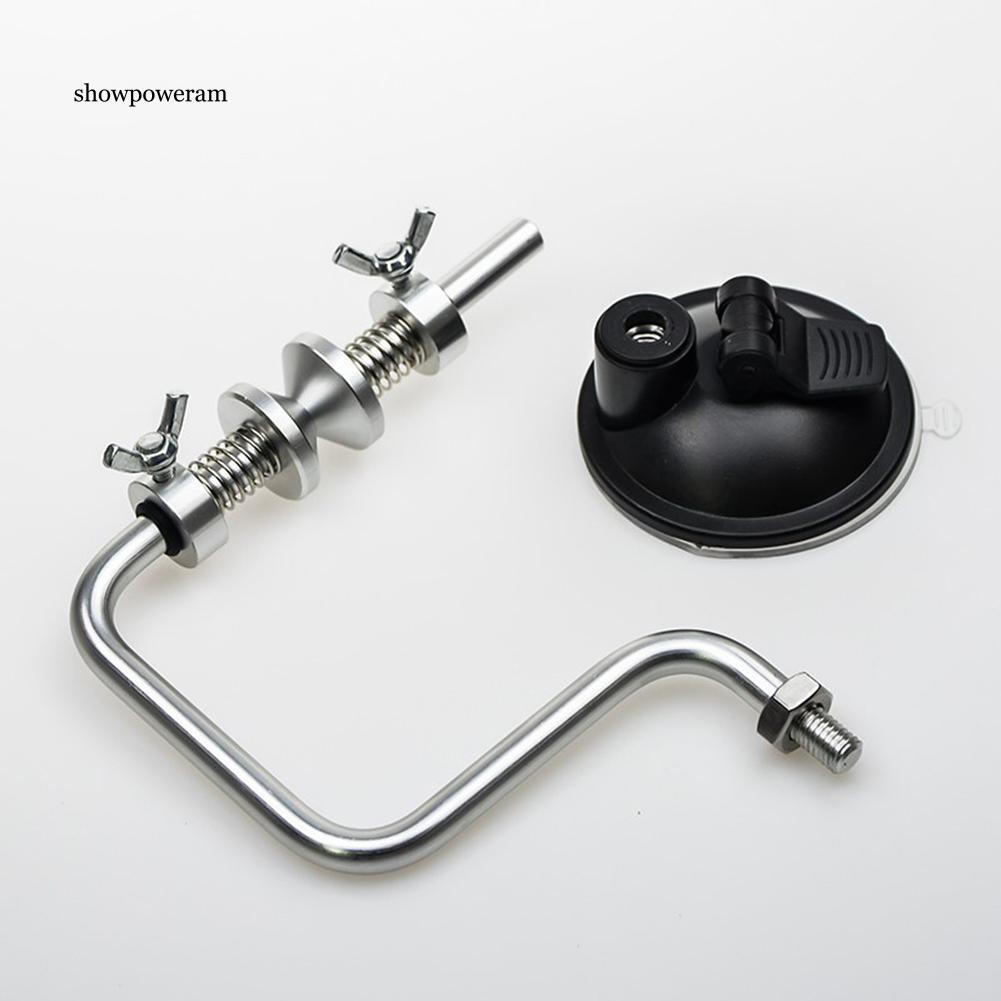 Dụng cụ cuốn dây câu cá bằng thép không gỉ có giác hút chân không