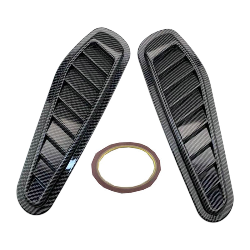 Bộ 2 Miếng Dán Trang Trí Lỗ Thông Gió Tự Dính Dành Cho Xe Hơi