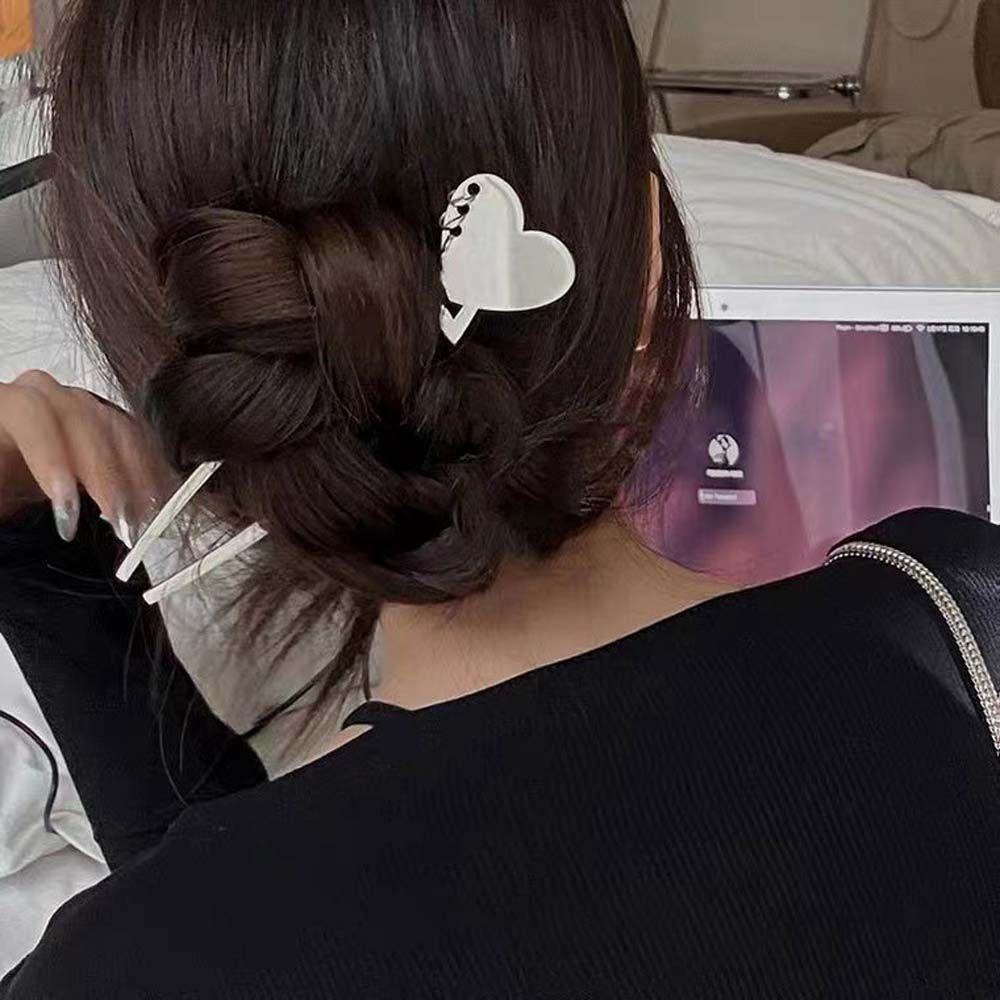 Trâm Cài Tóc Chữ U Bằng Hợp Kim Phong Cách Trung Hoa WMES15H