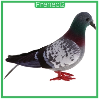 [Freneci2] Chim bồ câu trang trí Bọt nhân tạo Pigeon Mô hình thực tế Màu sắc ngẫu nhiên
