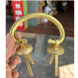 Tay Nắm Ngăn Kéo Tủ Bằng Đồng Kiểu Dáng Cổ Điển - Núm tủ bằng đồng - Núm ngăn kéo tủ gỗ