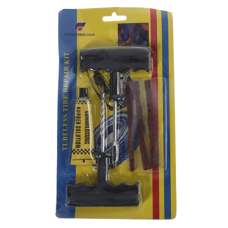 Dụng Cụ Sửa Chữa Lốp Xe Hơi Chân Không Có 3 Dải Cao Su