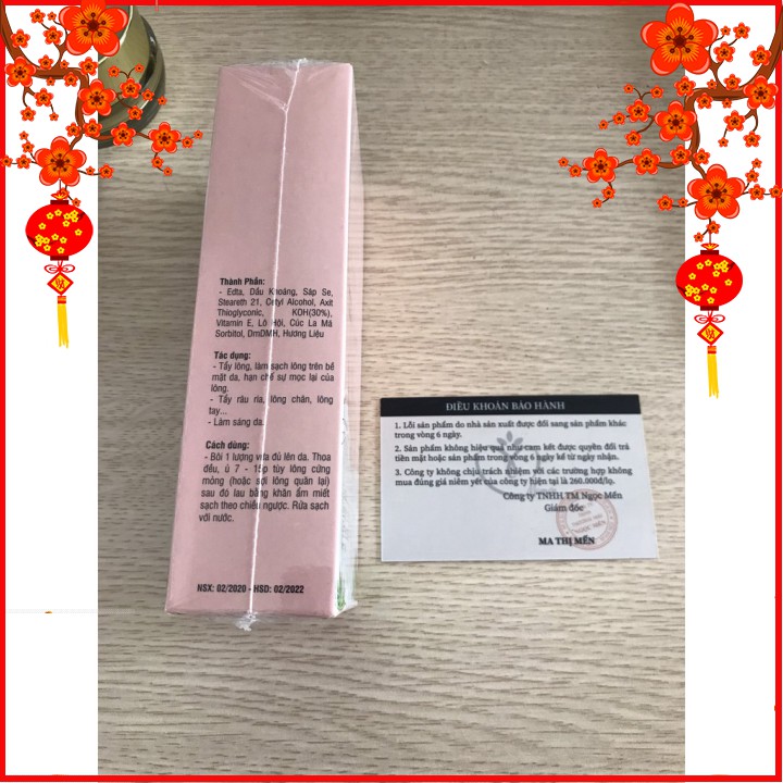 [ Xả Kho ] Kem Tẩy Lông Vĩnh Viễn Mamen Shop 120 ml - Kem Tẩy Lông Nách, Lông Chân Tay nhanh gọn, hiệu quả | BigBuy360 - bigbuy360.vn