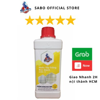 Chất tẩy trắng ron gạch sàn nhà SABO-R, Vệ sinh chỉ gạch, đường ron ố đen, không ảnh hưởng đến men gạch