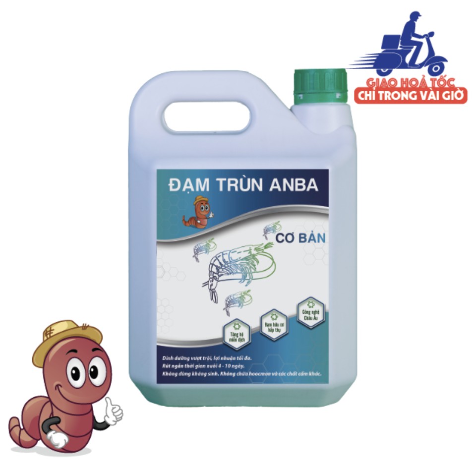 [DỊCH TRÙN QUẾ_ĐẠM TRÙN ANBA_THUỶ SẢN CƠ BẢN_AN BÌNH] đạm hữu cơ, dinh dưỡng thiết yếu, tăng đề kháng cho vật nuôi