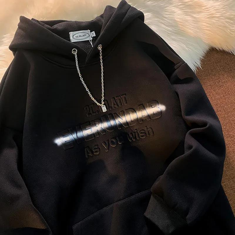 Áo Hoodie Dáng Rộng Phong Cách Hip Hop Mỹ Thời Trang Xuân Thu Mới Cho Nữ