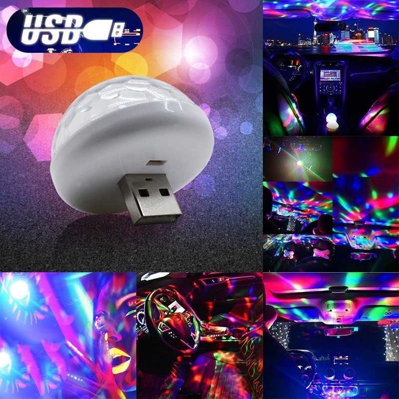 Đèn Led cổng Usb nhiều màu đầy sinh động trang trí