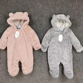 Body lông Tu dư xịn size 2/3y không liền tất