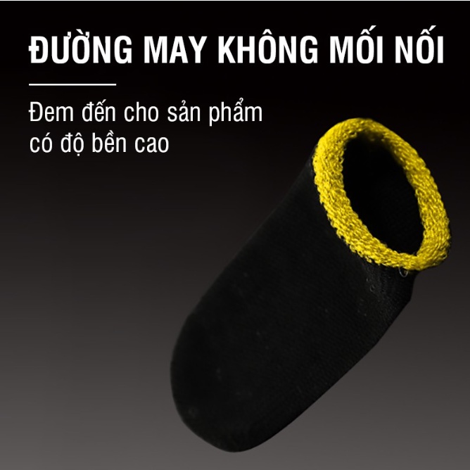 Găng Tay Xỏ Ngón Chơi Game Việt Star Quốc Tế -Hộp 2 Cái - Chống Vân Tay.