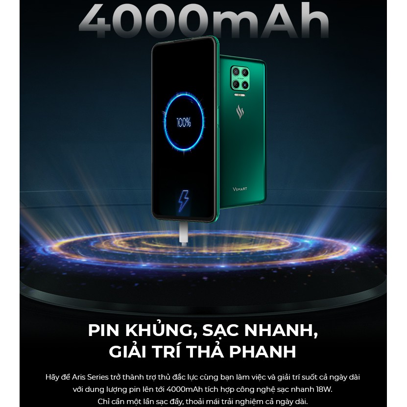 Điện thoại Vsmart Aris Pro (8GB/128GB) - Hàng chính hãng | WebRaoVat - webraovat.net.vn