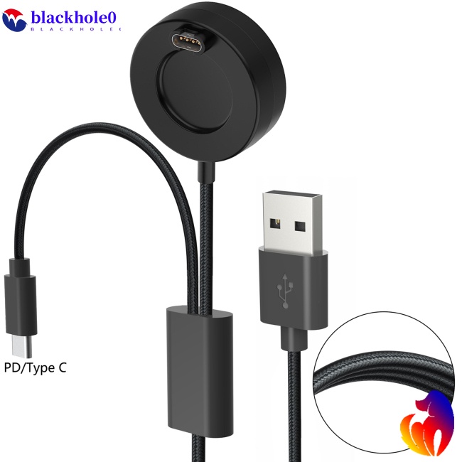 Dây Cáp Sạc Truyền Dữ Liệu Đầu Tròn Cho Garmin Fenix 7 6 5 Venu2