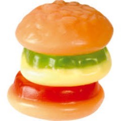 Kẹo dẻo Trolli Mini Burger gói 90gr