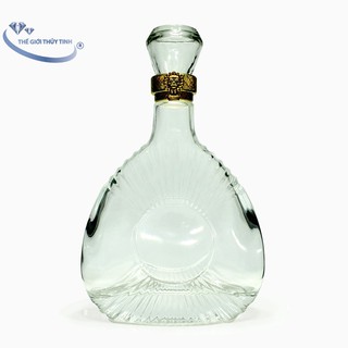 Chai Thủy Tinh Đựng Rươu XO 500ML
