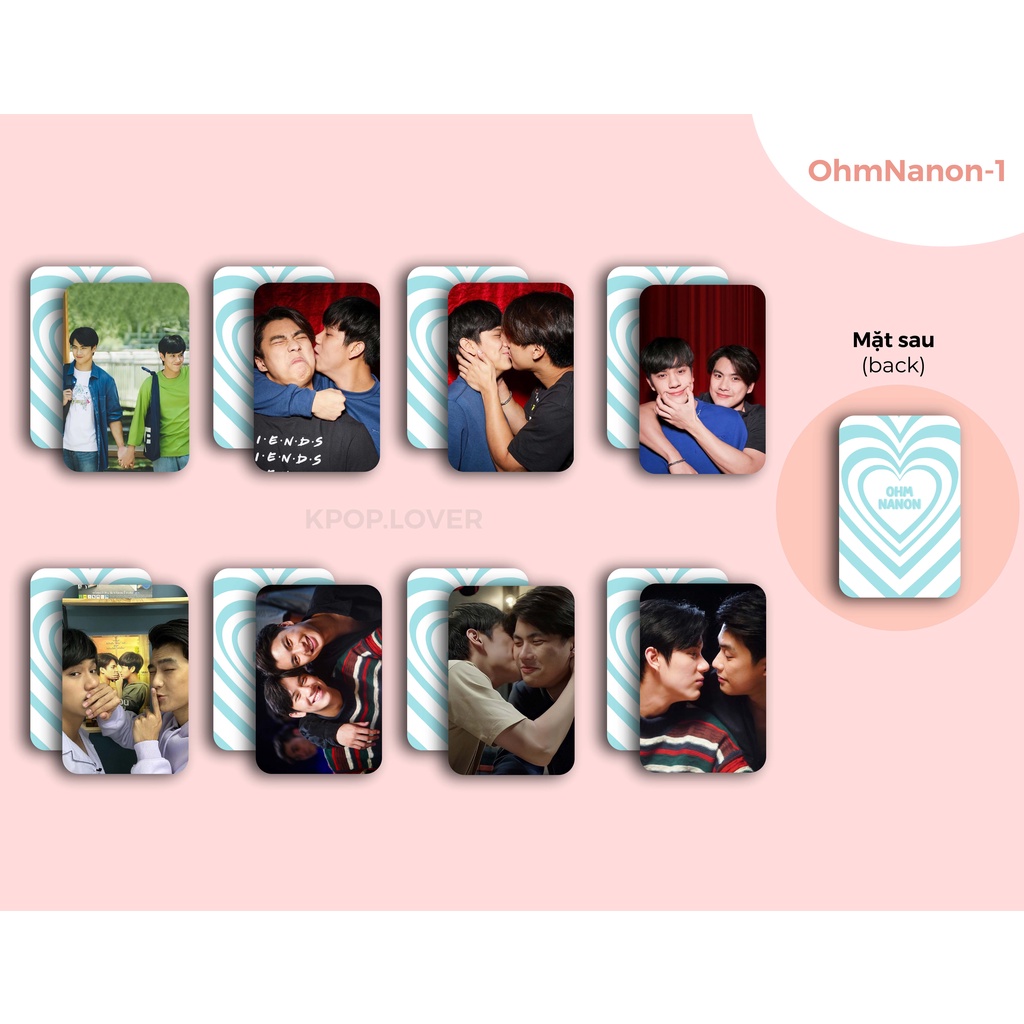 SET 8 CARD BO GÓC OHMNANON