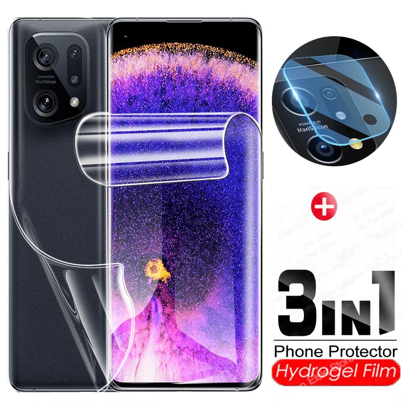 Miếng Dán Lưng Hydrogel 3 Trong 1 Cho Oppo Find X5 Pro/Oppo Find X5Pro/X5 Lite