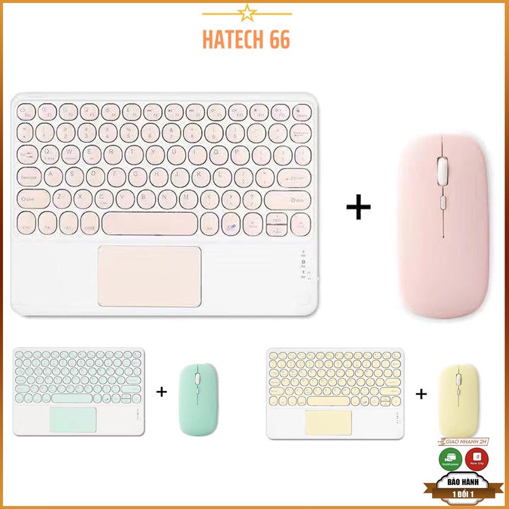 Bàn Phím Bluetooth và Chuột Bluetooth DITECH 10 Inch có cảm ứng Cho Máy Tính Bảng,Bút cảm ứng ipad - HATECH66
