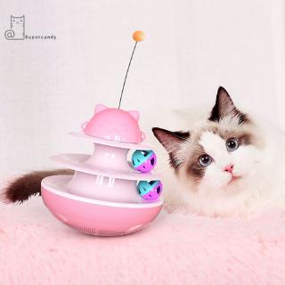 Đồ Chơi Tháp Bóng Lăn Cho Mèo