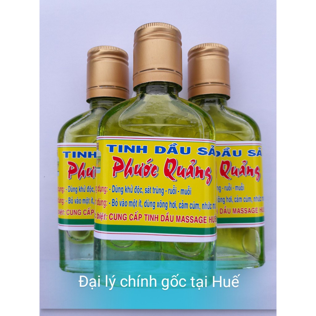 Tinh dầu xả đuổi muỗi, côn trùng cắn Phước Quảng 100ml