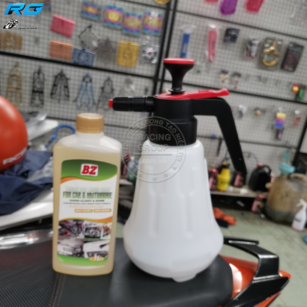 Dung Dịch Nước Rửa Xe Bz Không Chạm Siêu Sạch 1 Lít