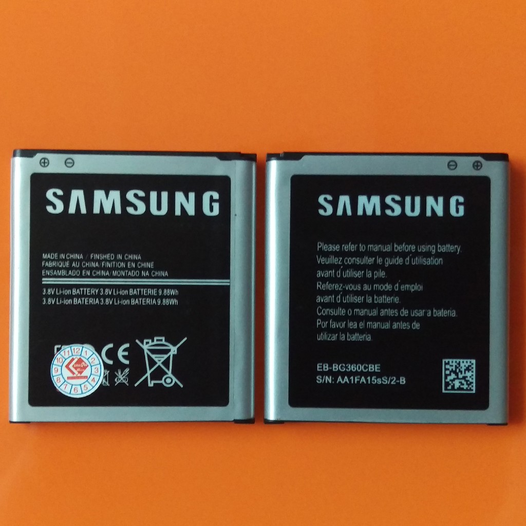 Pin Samsung G360 / Pin samsung Galaxy J2Core,Core Prime G360 Kich thuoc Pin Loai NHO / DUNG LUONG CAO / PIN ZIN BOC MAY