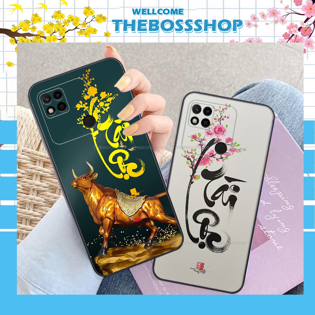 Ốp lưng Xiaomi REDMI 10A / REDMI 10C in hình TÀI LỘC-MÃ ĐÁO THÀNH CÔNG-TÂM AN SIÊU ĐẸP