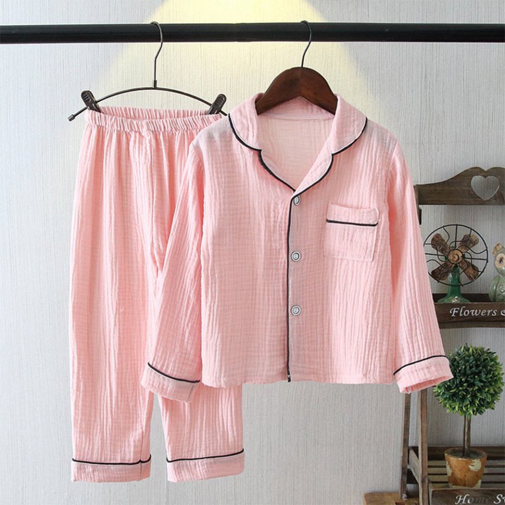 Bộ Pijama Đũi Cực Xinh Cho Bé SÂU SHOP, Bộ Đồ Ngủ Cộc Tay Bé Trai Bé Gái Từ 6-28kg