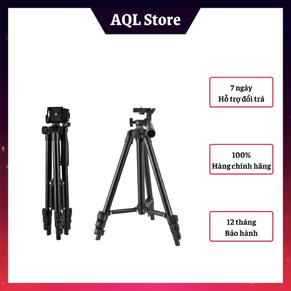 Tripod Điện Thoại Chụp Ảnh Quay Video Livestream Du Lịch Tiện Lợi - Gậy Chụp Hình Tự Sướng 3 Chân Chống Rung