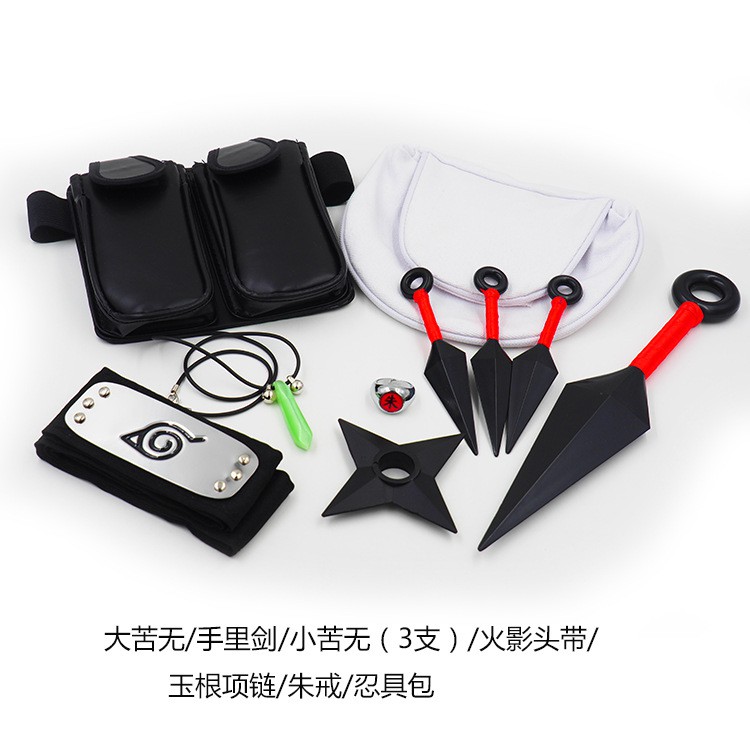 Set 7 Nhẫn Gỗ Họa Tiết Lá Cây / Chú Gấu / Ninja / Gấu Dễ Thương