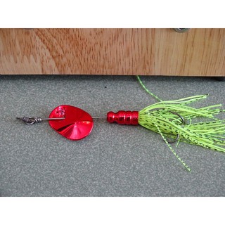 Mồi lửng spinner chùm lông mồi lóc 12g