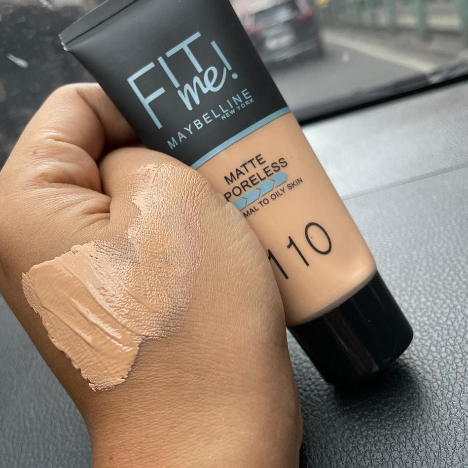(Hàng Mới Về) Kem Nền Maybelline Fit Me Màu Lì + Lỗ Chân Lông Không Làm Khô Da | BigBuy360 - bigbuy360.vn