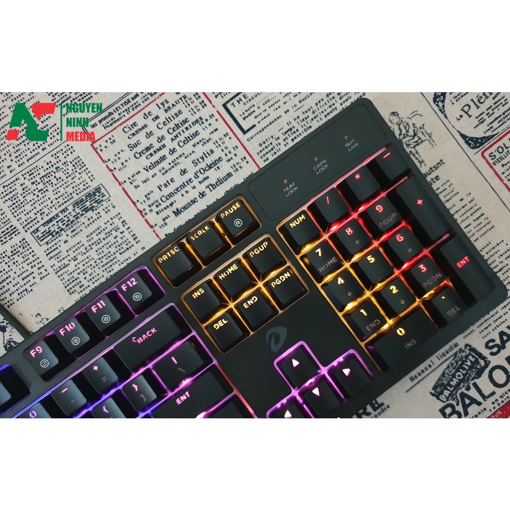 Bàn phím cơ Dareu EK1280s (MULTI LED) (Blue/ Brown/ Red SW) - Hàng Chính Hãng Bảo Hành 2 Năm