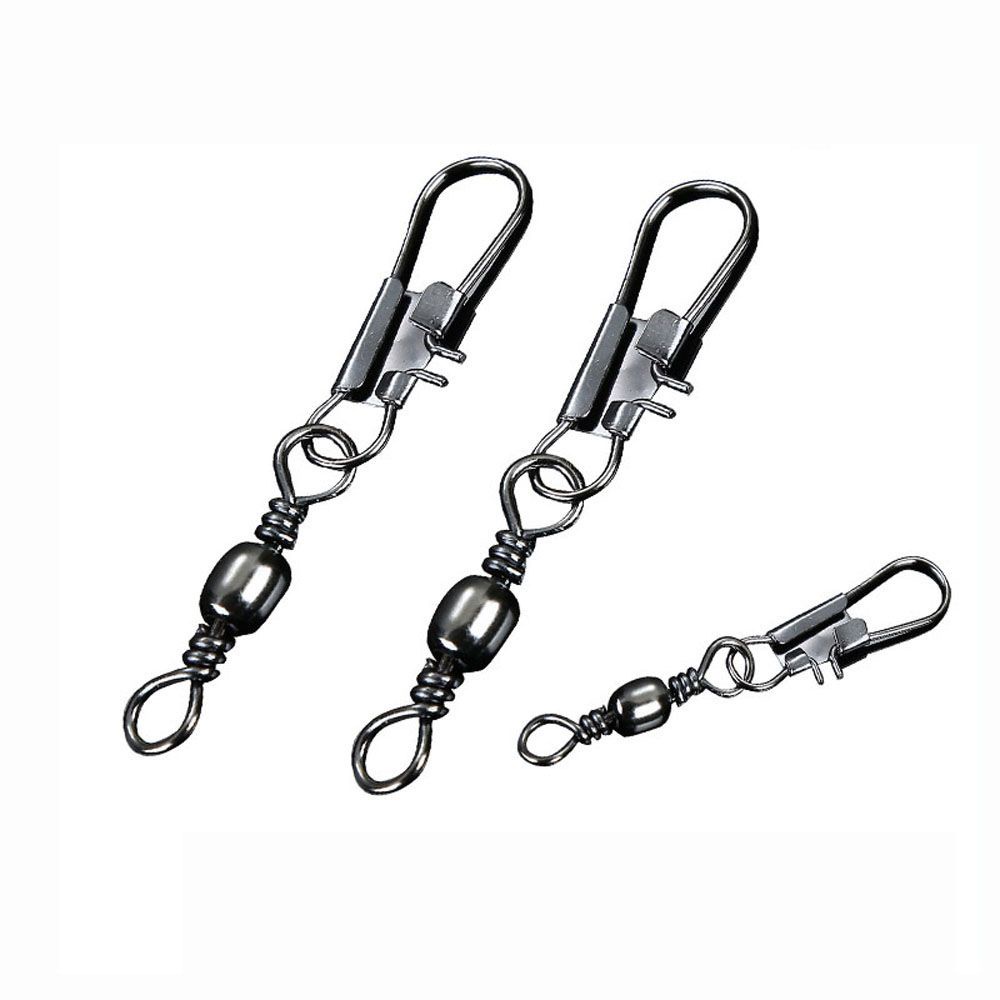 Set 200 móc câu cá linh hoạt bằng thép không gỉ