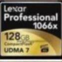 Thẻ nhớ 128GB CF Lexar Professional 1066X 160M/s, Thẻ tray lang.vk20