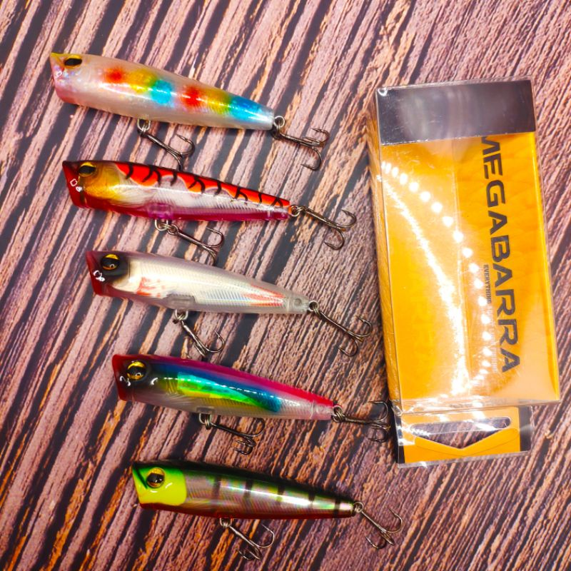 Mồi Câu Megabarra Popper 7g 65mm Topwater