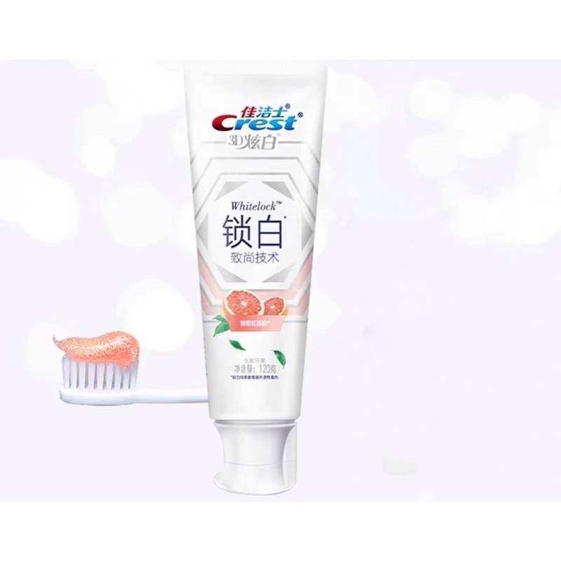 Crest kem đánh răng vị đào / bưởi hồng