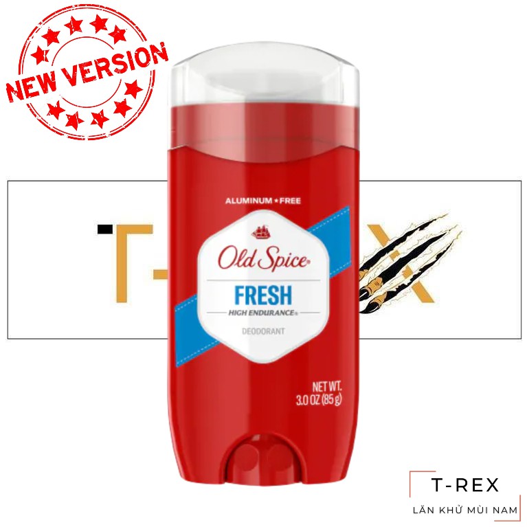 Lăn Sáp Khử Mùi Nam Old Spice FRESH HighEndurance 85g