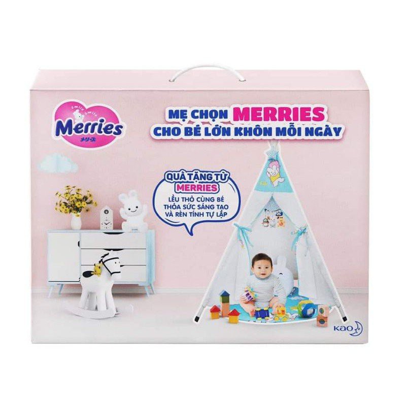 Lều Thỏ Merries Xinh Xắn Bằng Vải Cho Bé 120cm x 160cm