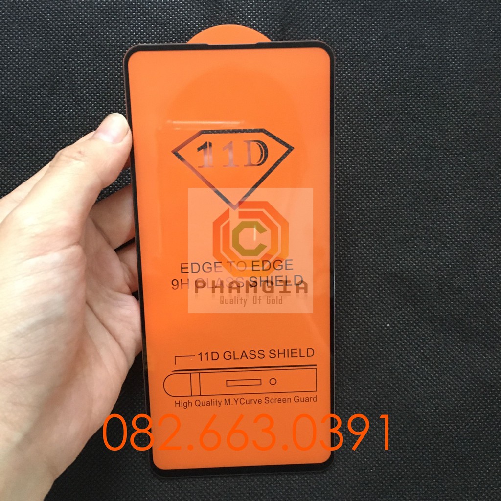 Kính cường lực Samsung Galaxy M51 Full màn Full keo, 9H bền, chuẩn