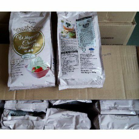 WHIPPING CREAM BỘT MALAYSIA gói 500gr