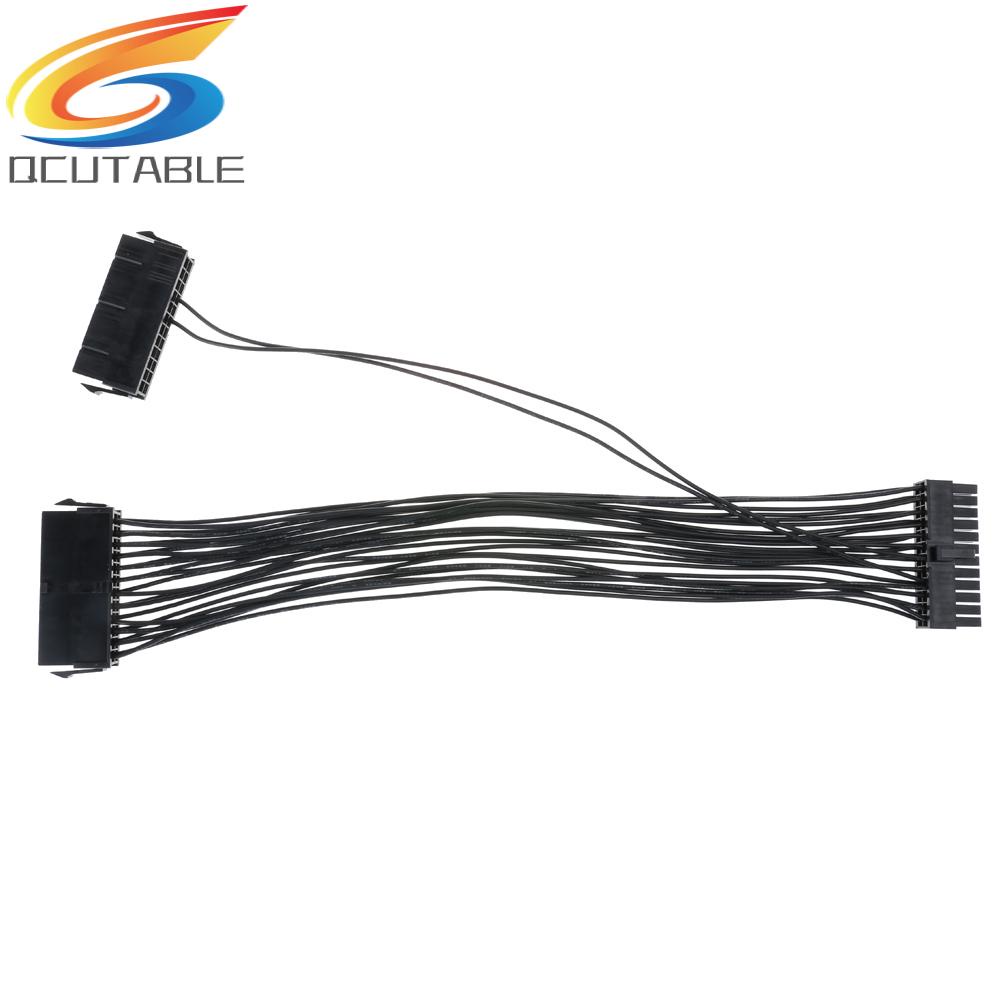 Dây Cáp Nối Nguồn 24Pin ATX Dual PSU Dành Cho PC Mining