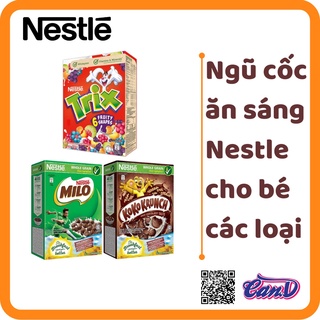 (Nhiều loại) Ngũ cốc ăn sáng Nestle cho bé hộp 170gr - 330gr